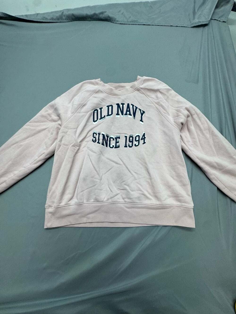 Old Navy Since 1994 Sweatshirt Size M Pink Crewneck Pullover